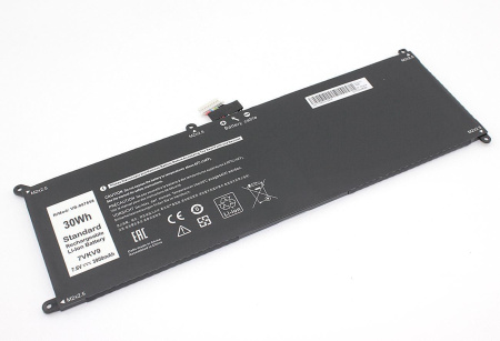 Аккумулятор (батарея) 07VKV9 для ноутбука Dell Latitude 12 7275, 7.6V 3900mAh (OEM)