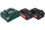Комплект аккумуляторов Metabo 685050000 с зарядным устройством (Li-ion, 4000mAh, 18V)