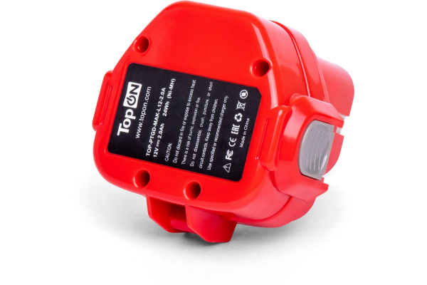 Купить Аккумулятор TopOn TOP-PTGD-MAK-12-2.1-Ni (NiMH, 2000mAh, 12V) Аккумулятор TopOn TOP-PTGD-MAK-12-2.1-Ni (NiMH, 2000mAh, 12V)