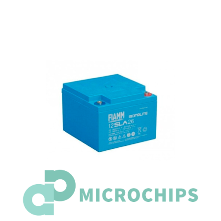 Аккумулятор Fiamm 12SLA26 (AGM, 24Ah)