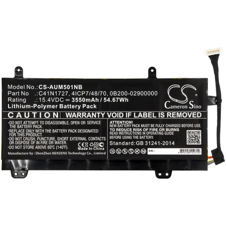Купить Аккумулятор для Asus ROG Zephyrus M (GM501) 3550mah Аккумулятор для Asus ROG Zephyrus M (GM501) 3550mah
