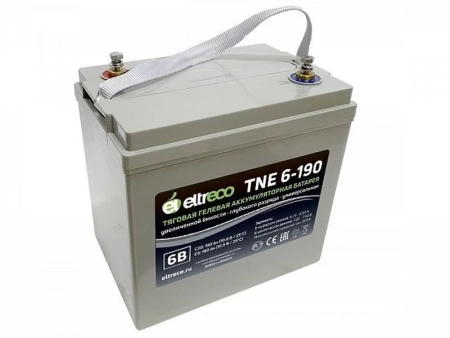 Купить Тяговый аккумулятор Eltreco TNE6-190 (AGM, 150Ah, 6V) Тяговый аккумулятор Eltreco TNE6-190 (AGM, 150Ah, 6V)