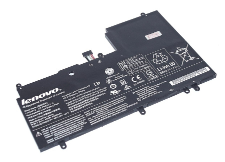 Аккумулятор (батарея) для ноутбука Lenovo Yoga3 14 Yoga 700-14ISK (L14M4P72), 7.4V, 6080mAh, 45Wh (оригинал)