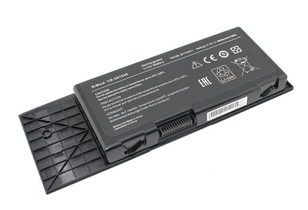 Аккумулятор (батарея) BTYVOY1 для ноутбука Dell Alienware M17X, 11.1V, 6600mAh (OEM)