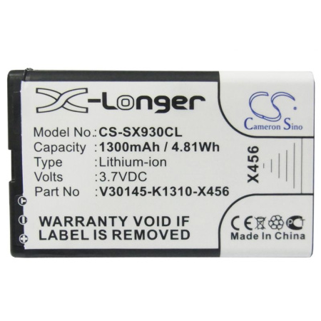 Аккумулятор для Siemens Gigaset SL930 1300mah