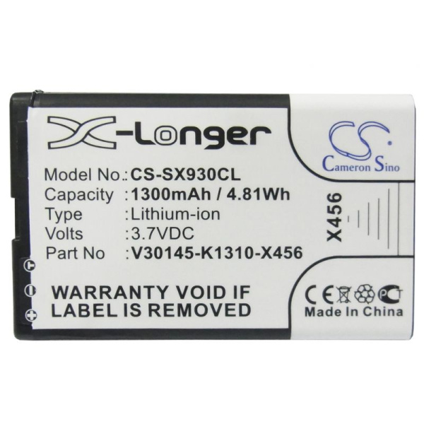 Аккумулятор для Siemens Gigaset SL930 1300mah