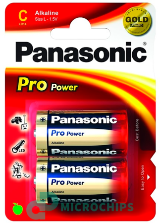Батарейка Panasonic Pro Power LR14/C 2BP