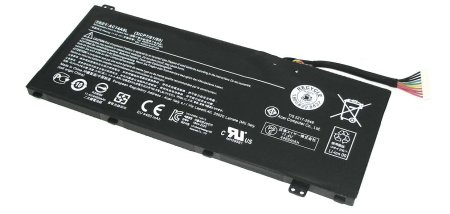 Аккумулятор (батарея) AC14A8L для ноутбука Acer Aspire VN7-571G, VN7-791, 5360mAh, 11.55V (оригинал)