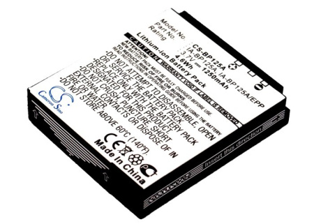Аккумулятор для Samsung BP125A, IA-BP125A 1250mAh