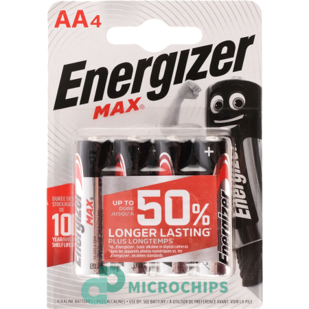 Купить Батарейка Energizer MAX LR6/AA 4BP Батарейка Energizer MAX LR6/AA 4BP