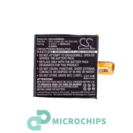 Аккумулятор для Caterpillar (CAT) S50 2600mah