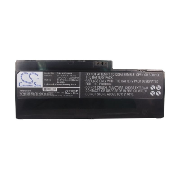 Аккумулятор для ноутбуков Lenovo IdeaPad U350 (L09C4P01) 3000mAh