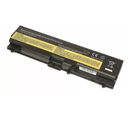 Аккумулятор (батарея) для ноутбука Lenovo ThinkPad T410, 10.8V, 5200mAh (42T4235) (Low Cost OEM)