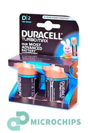 Батарейка Duracell TURBO Max LR20/D (MN1300)