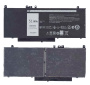 Аккумулятор (батарея) 8V5GX, G5M10 для ноутбука Dell Latitude E5550, 6460mAh, 7.4V, черный (оригинал)