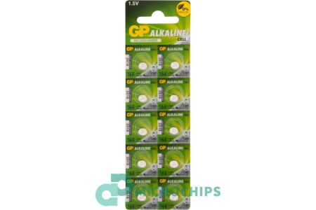 Батарейка GP LR60 (AG1) 10BP