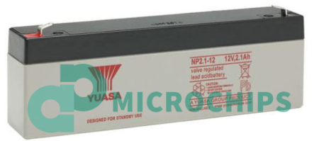 Аккумулятор Yuasa NP 2.1-12 (AGM, 2.1Ah)