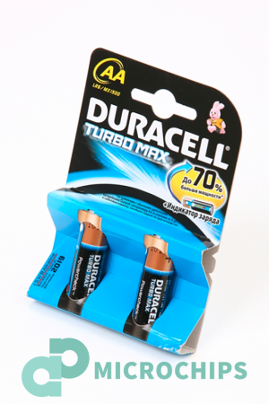 Батарейка Duracell TURBO Max LR6/AA (MX1500) 2BP