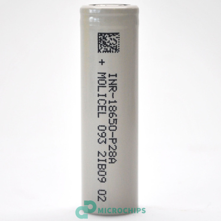 Аккумулятор Molicel INR18650P28A (Li-ion, 2800mAh, 3.6V) Аккумулятор Molicel INR18650P28A (Li-ion, 2800mAh, 3.6V)