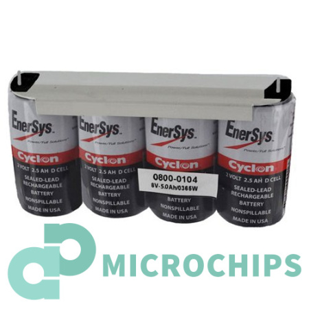 Аккумулятор EnerSys Cyclon 0800-0104 (AGM, 5Ah, 8V)