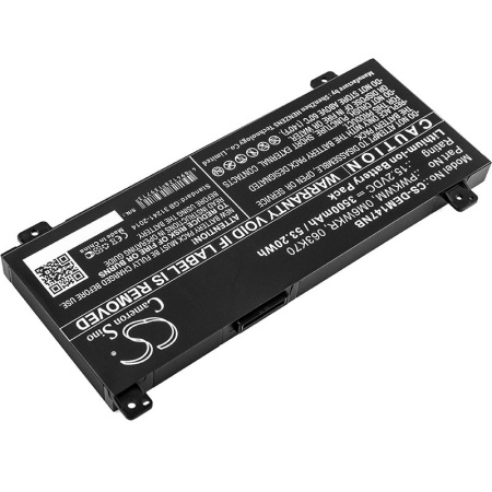 Аккумулятор для ноутбуков Dell Inspiron 14 7466, 7467 3500mAh