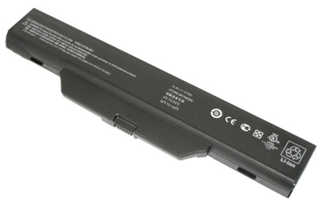 Аккумулятор (батарея) для ноутбука HP Compaq 550, 610 (HSTNN-IB51) 10,8 V, 4400mAh, 47Wh черная