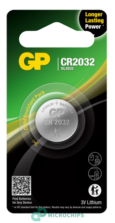 Купить Батарейка GP CR2032 1BP Батарейка GP CR2032 1BP