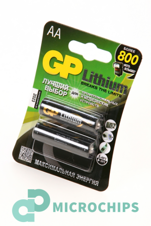 Батарейка GP Lithium FR6 АА 2BP