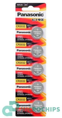 Батарейка Panasonic CR2032 5BP