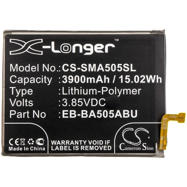 Купить Аккумулятор для Samsung Galaxy A20, A30, A30s, A50 (2019) (EB-BA505ABN) 3900mAh Аккумулятор для Samsung Galaxy A20, A30, A30s, A50 (2019) (EB-BA505ABN) 3900mAh