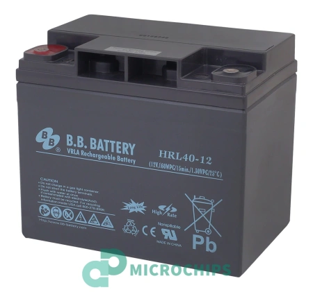 Аккумулятор B.B. Battery HRL 40-12 (AGM, 38Ah)