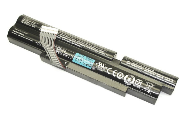 Аккумулятор (батарея) AS11A5E для ноутбука Acer Aspire 3830, 11.1V, 6000mAh, черная (оригинал)