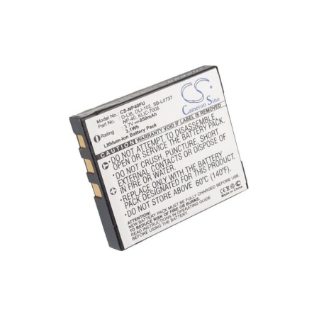 Аккумулятор для D-Li8, KLIC-7005, NP-40, SLB-0737, CGA-S004 850mah