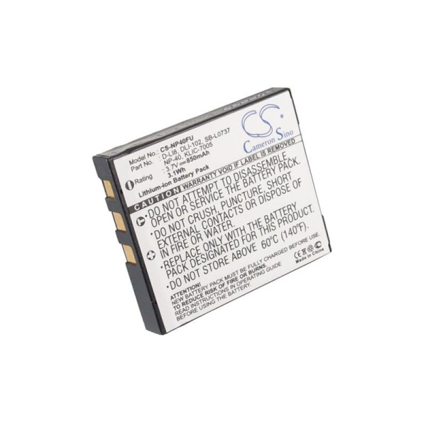 Аккумулятор для D-Li8, KLIC-7005, NP-40, SLB-0737, CGA-S004 850mah