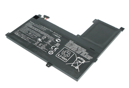 Аккумулятор (батарея) B41N1341 для ноутбука Asus Q502L Q502LA, 15.2V 4200mAh, Li-ion, черная (оригинал)