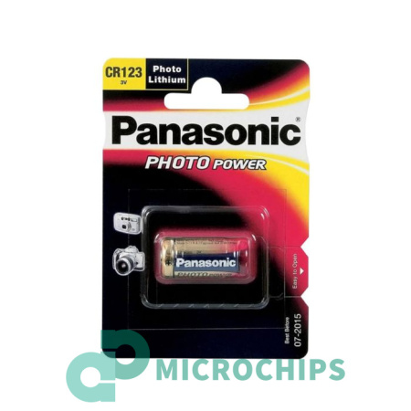 Купить Батарейка Panasonic CR123А Photo Power 1BP Батарейка Panasonic CR123А Photo Power 1BP