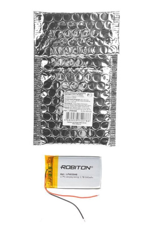 Аккумулятор Robiton 403048 (Li-Pol, 560mAh, 3.7V) Аккумулятор Robiton 403048 (Li-Pol, 560mAh, 3.7V)