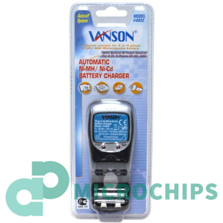 Зарядное устройство Vanson V-6833 (NiMH/NiCd)
