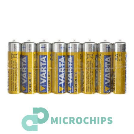 Батарейка Varta Superlife R6/AA 8S
