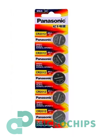 Батарейка Panasonic CR2012 5BP
