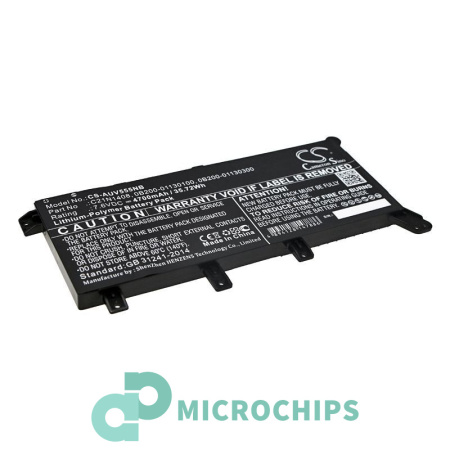 Аккумулятор для ноутбуков Asus A555, F555, X555 (C21N1408) 4700mah