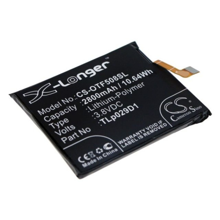 Аккумулятор CS-OTF508SL для Alcatel 3, OT5052D, One Touch 3 Dual Sim, 5, OT-5086D, 3L, OT-5034