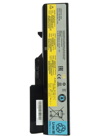 Аккумулятор (батарея) для ноутбука Lenovo IdeaPad G565 (L09C6Y02) 5200mAh, черный (OEM)