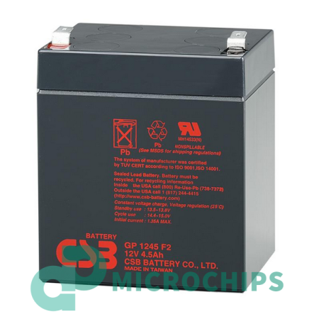 Купить Аккумулятор CSB GP1245 F2 (AGM, 4.5Ah) Аккумулятор CSB GP1245 F2 (AGM, 4.5Ah)