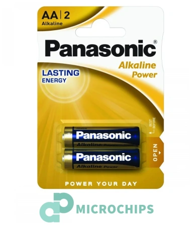 Батарейка Panasonic Alkaline Power LR6/AA 2BP