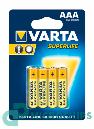 Батарейка Varta Superlife R03/AAA 4BP