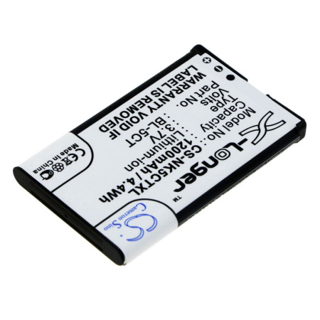Аккумулятор для Nokia BL-5CT 1200mah