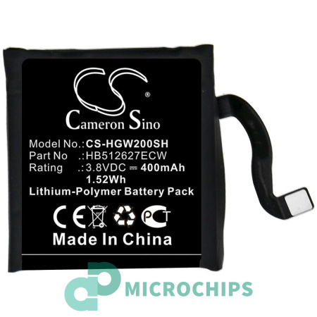 Аккумулятор для Huawei Watch 2 4G, Watch 2 Pro 4G (HB512627ECW) 400mAh