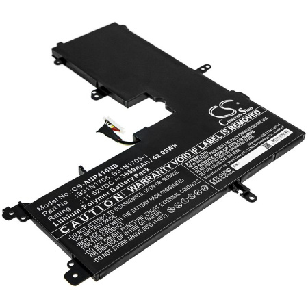 Аккумулятор для ASUS VivoBook Flip 14 TP410UA, VivoBook Flip 14 TP410UF (B31N1705) 3650mah