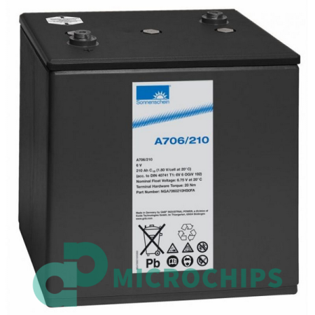 Аккумулятор Sonnenschein A706/210 для ИБП (GEL, 210Ah)